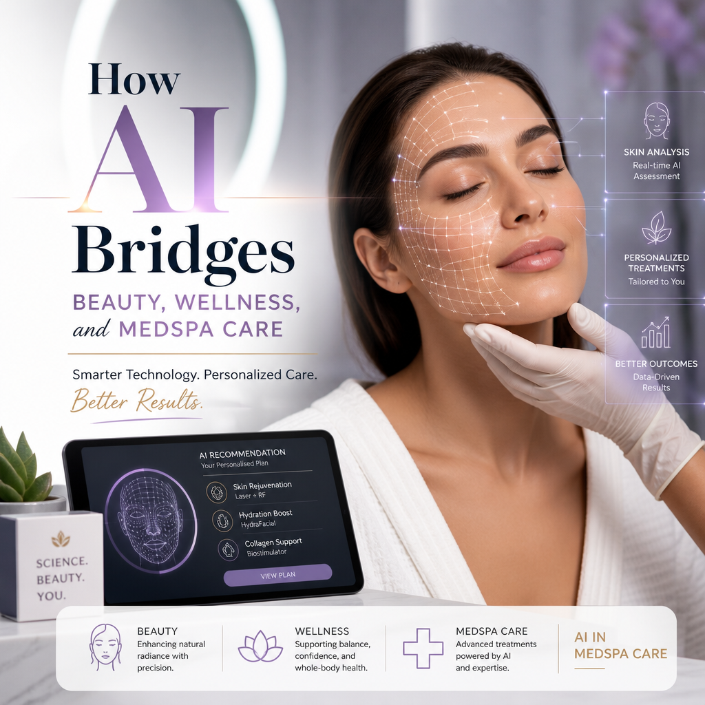 AI-powered personalized beauty, wellness, and MedSpa care with data-driven treatment planning